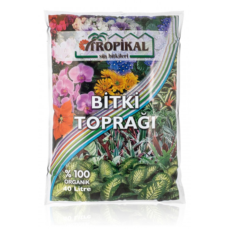 TROPİKAL Bitki Toprağı – 40lt (5 adet)