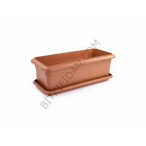 Villa Bahçe Saksı Siyah Renk -62 Litre Villa Bahçe Saksı Siyah Renk -62 Litre