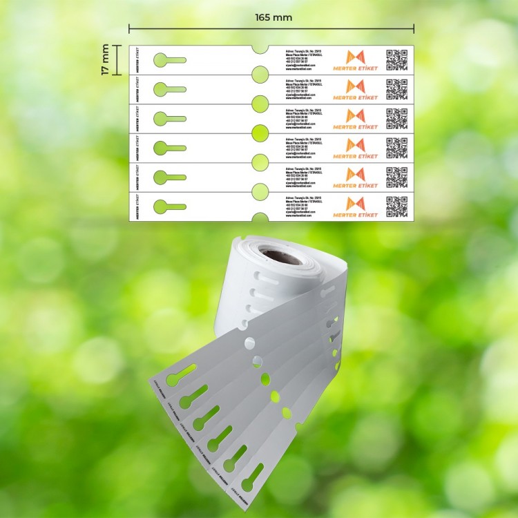 AYER FİDAN ETİKETİ PL-302-BASKILI (17 x 165 mm)
